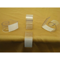 10Pc-LargeClips Table Skirt Clip Fits Up To 3.5 in. Table - Pack of 10