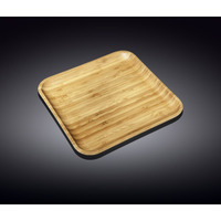 WL-771022-A 9 x 9 in. Bamboo Plate - Pack of 60