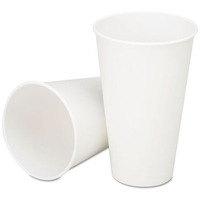 Paper Cups without Handle  White