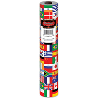 Beistle  International Flag Table Roll