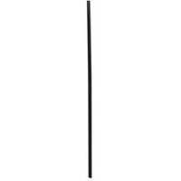 BWK 8 in. Unwrapped Cocktail Straws, Black