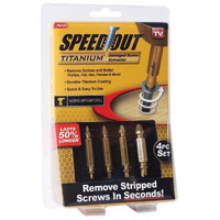 Speed Out Screw Extractor Tool, Brown