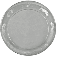 6 in. Designerware Plate Clear - 180-Case