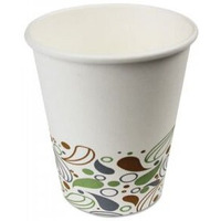 BW  Deerfield Printed Paper Hot Cups - 8 oz