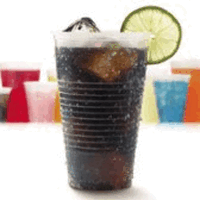 FAB 14 oz RK Ribbed Cold Drink Cups, Clear