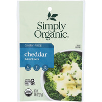 Simply Organic - Sauce Mix Cheddar Df - Case Of 12-.85 Oz