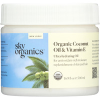 Sky Organics - Coconut Oil Organic Vitamin E Infused - 1 Each-16.9 Fluid Ounces