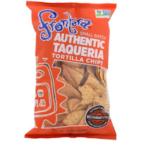 Frontera Foods Thick & Crunchy Tortilla Chip - Case Of 12 - 12 Oz