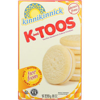 Kinnikinnick Vanilla Creme Sandwich Cookies - Case Of 6 - 8 Oz.