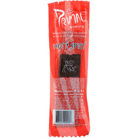 Primal Strips Vegan Jerky - Meatless - Shiitake Mushrooms - Hot And Spicy - 1 Oz - Case Of 24