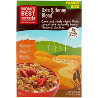 Mom's Best Naturals Oats And Honey Blend - Case Of 14 - 18 Oz.