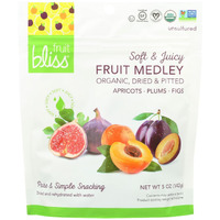 Fruit Bliss - Organic Fruit Medley - Fruit Medley - Case Of 6 - 5 Oz.