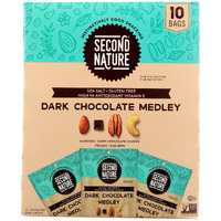 Second Nature - Nut Medley Dark Chocolate - Case Of 4-10/1.25