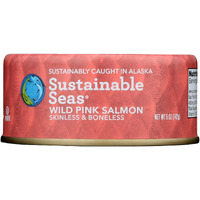 Sustainable Seas - Slmn Wild Pink Skn/bnlss - Case Of 12-5 Oz