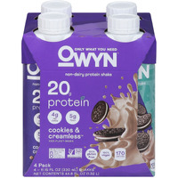 Only What You Need - Plnt Bsd Cky Cream Protein Shk - Case Of 3-4/11.14z