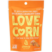 Love Corn - Roasted Corn Cheezy - Case Of 10-1.6 Oz