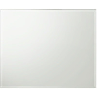 Olivia Contemporary Style Mirror Made with Wood in White