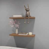 Mahogany Floating Shelf