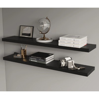 Black Floating Shelf