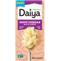 Daiya Dairy Free Gluten Free White Cheddar Mac & Cheese, Vegan, 5.5 oz (Shelf Stable)