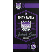 NBA Sacramento Kings Dominion Personalized Beach Towel 3060 Inches