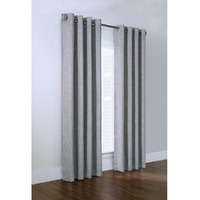 Linum Light Filtering Grommet Curtain Panel 50 x 95 in Light Grey