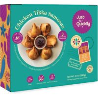 Just By Quicklly Chicken Tikka Samosa - 283 Gm (10 Oz)