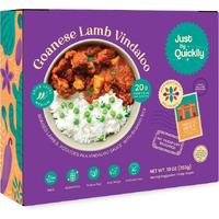 Just By Quicklly Goanese Lamb Vindaloo with Pea Pilaf - 283 Gm (10 Oz)