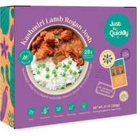 Just By Quicklly Kashmiri Lamb Rogan Josh with Pea Pilaf - 283 Gm (10 Oz)