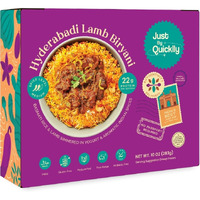 Just By Quicklly Hyderabadi Lamb Biryani - 283 Gm (10 Oz)