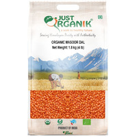 Organic Masoor Dal (Red Lentils Split) - 4 Lb