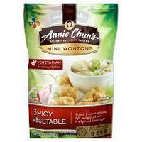 Annie Chuns, Wonton Spicy Vegetable Mini, 8 Ounce (Pack of  6)