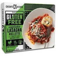 Caesar's Pasta Gluten Free Vegetable Lasagna with Marinara Sauce Entr??e (Pack of  6)