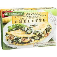 Cedarlane Cedar lane Omelet Egg Wht Spnch&Ms, 8 oz (Pack of  6)