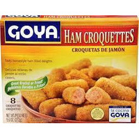 Goya Croquette Ham, 9.6 Ounce (Pack of 12)