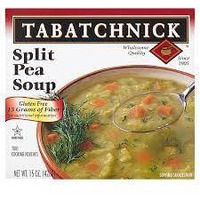Tabatchnick No Salt Added Split Pea Soup, 15 Ounce -- 12 per case.