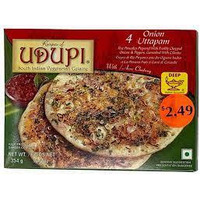 Udupi, Onion Uttapam (4 Pieces), 354 Grams(gm) (Pack Of 6)