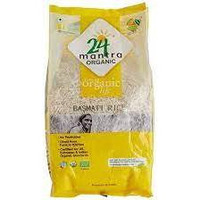 24 Mantra Organic Basmati Rice Premium Polished, 1kg