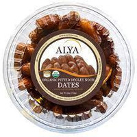 Alya, Organic Pitted Deglet Nour Dates 28 Ounces