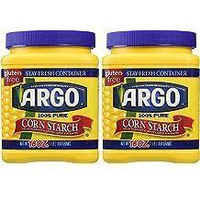 Argo 100% Pure Corn Starch, 16 Oz - PACK OF 2