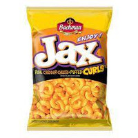 Bachman Jax Cheddar Cheese Puffed Curls 9.75 Oz (2 Bags)