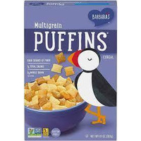 Barbara's Bakery Puffins Cereal, Multigrain 10 OZ (Pack of 72)