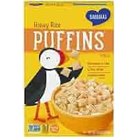 Puffins Honey Rice (12 Boxes) 10 Ounces