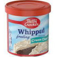 Betty Crocker Frosting Whipped Cream Cheese, 12-Ounce Containers (Pack of 8)
