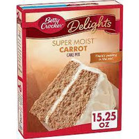 Betty Crocker Super Moist Carrot Cake Mix (Pack of 18)