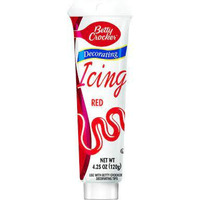 Betty Crocker Red Decorating Icing, 4.25 oz (Pack of 6)