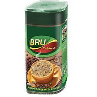 Bru Instant Coffee and Roasted Chicory, 7 Ounce