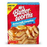 Mrs. Butterworth Complete Pancake Mix, Buttermilk, 32 oz, 4 Pack