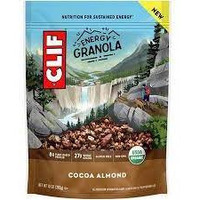 Clif Organic Energy Granola Gluten Free Cocoa Almond 10 Oz (Pack of 36)