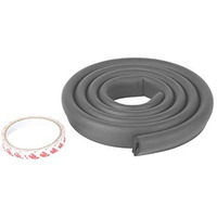 Safe-O-Kid -(Pack of 2) Unique High Density 2 mtr Long U Shaped Edge Guard Strips - Grey (Size: Pack of 2)